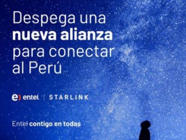 Alianza de Entel y Starlink permitirá conectar a más peruanos