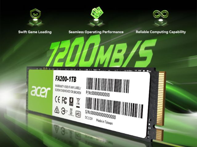 BIWIN lanza el SSD Acer FA200 