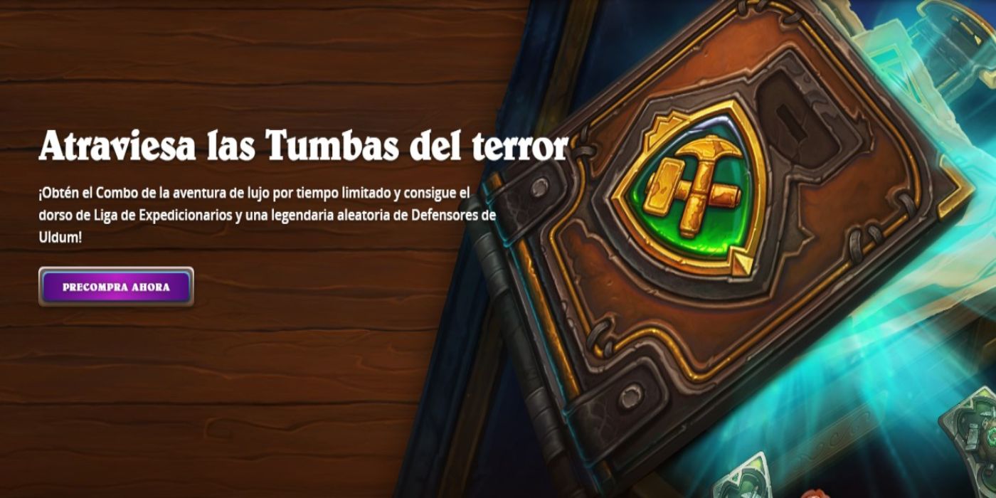 Atraviesa en las mortales Tumbas del Terror con la próxima Aventura de un jugador de Hearthstone. ¡Tumbas del Terror la Próxima Aventura de Hearthstone!