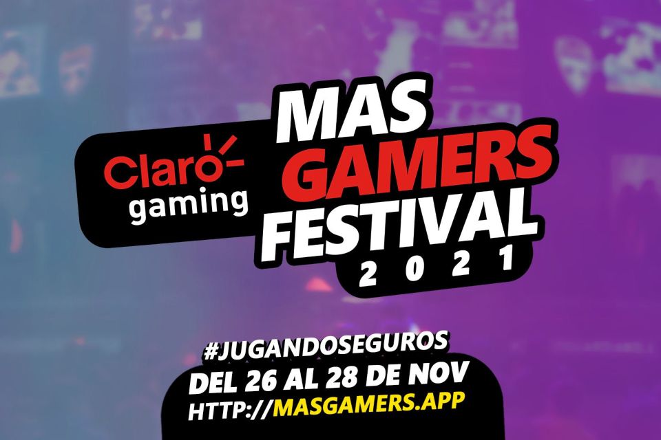 CLARO GAMING MASGAMERS FESTIVAL 2021 se suma