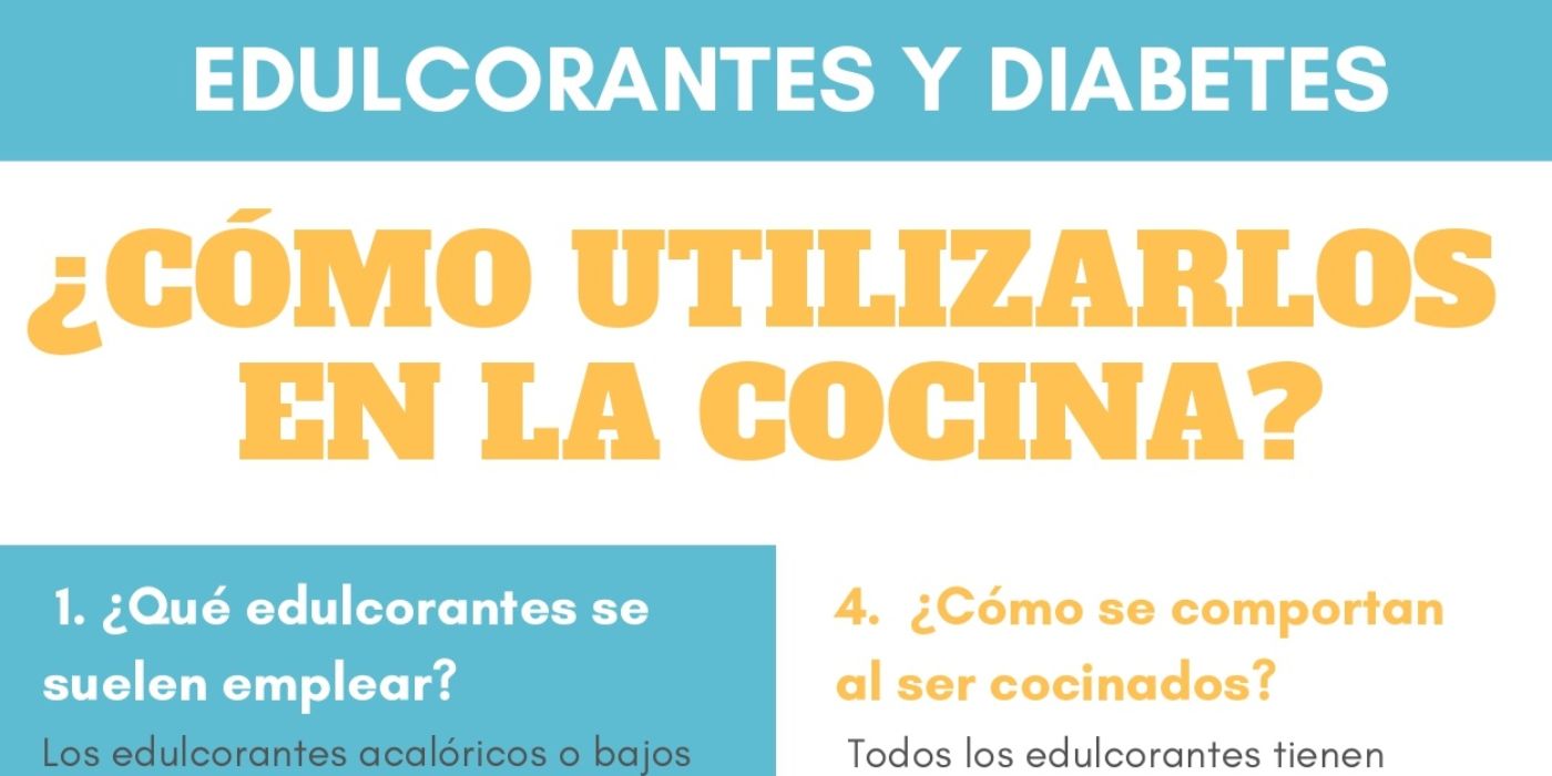 edulcorantes en la cocina