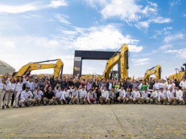 Ferreyros lanza excavadora CAT 333