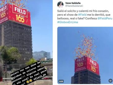 Field celebra su aniversario con 160,000 globos en Lima mediante CGI