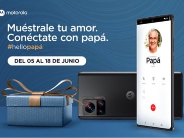 Engríe a papá con un Motorola