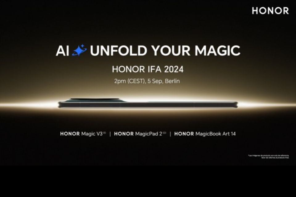 IFA 2024: HONOR confirma presencia en Berlín con tres nuevos productos