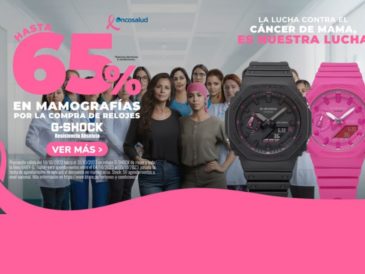 G-SHOCK se une a la lucha contra el cáncer de mama