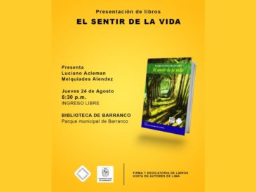 Presentación del libro de poemas