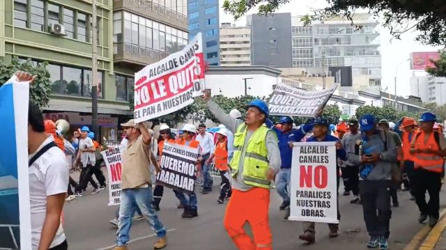 paralización de obras afecta