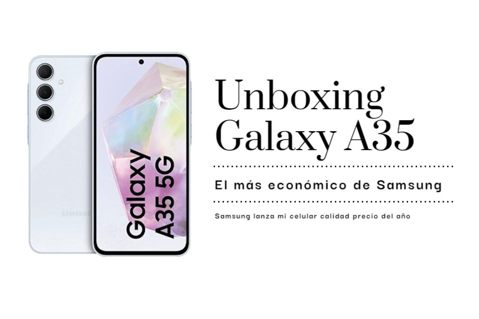 Unboxing Samsung Galaxy A35 5G