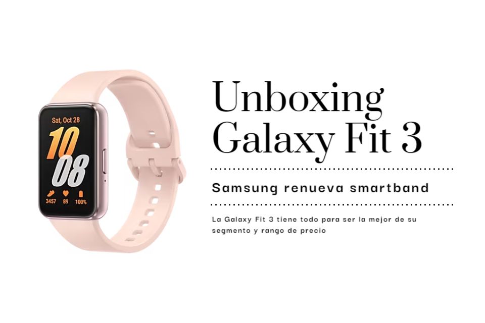 Unboxing Samsung Galaxy Fit 3